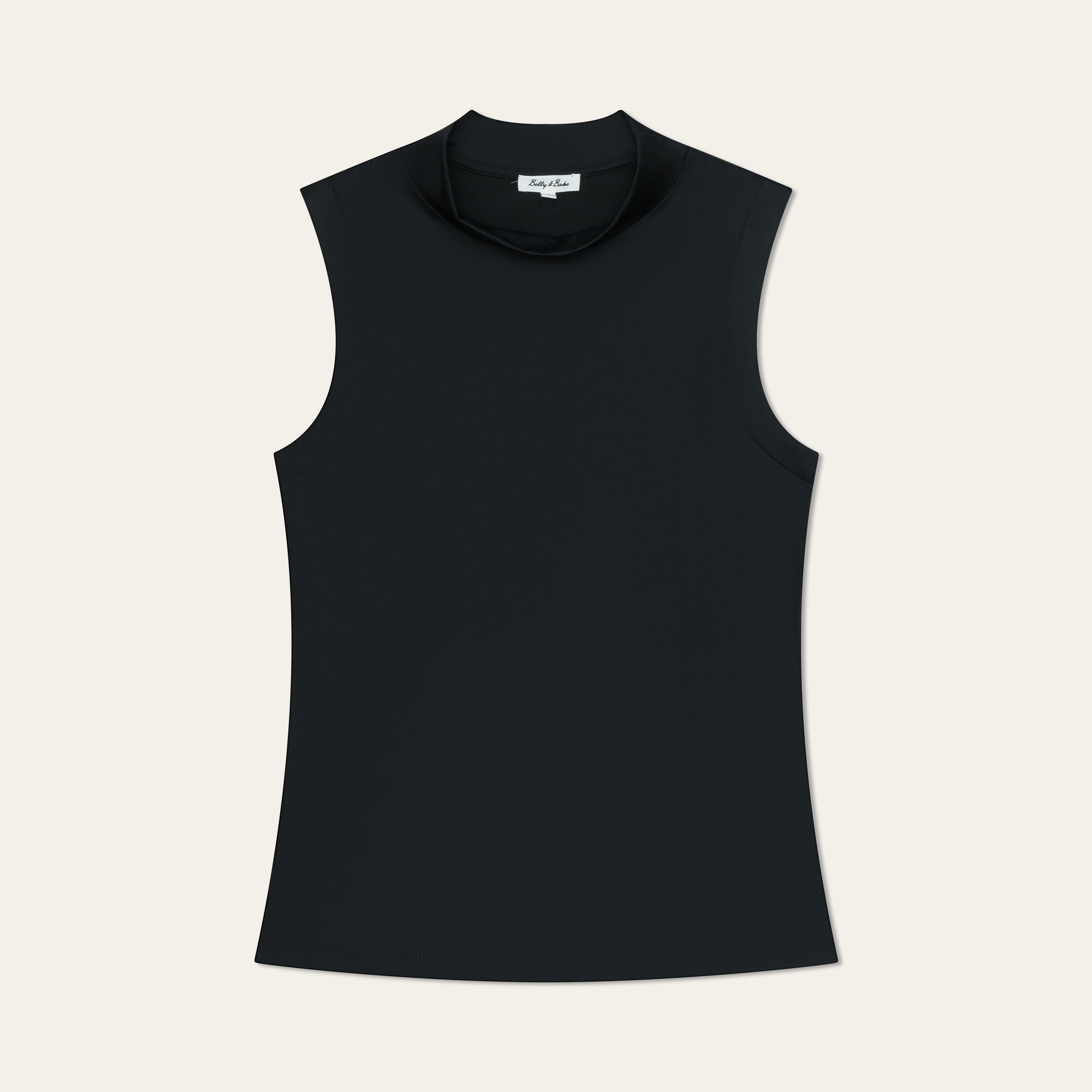 The Babe Mock Neck Tank | Betty & Babe | Golf Apparel